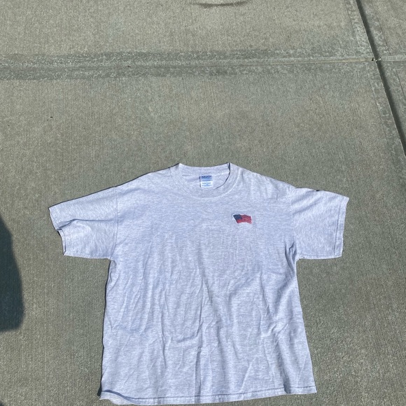 AMERICAN FLAG EMBROIDERED TEE - Picture 4 of 4